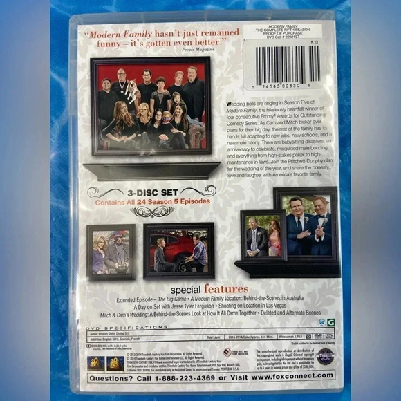 Modern Family -  Complete Season 5 DVD - - Picture 2 of 4